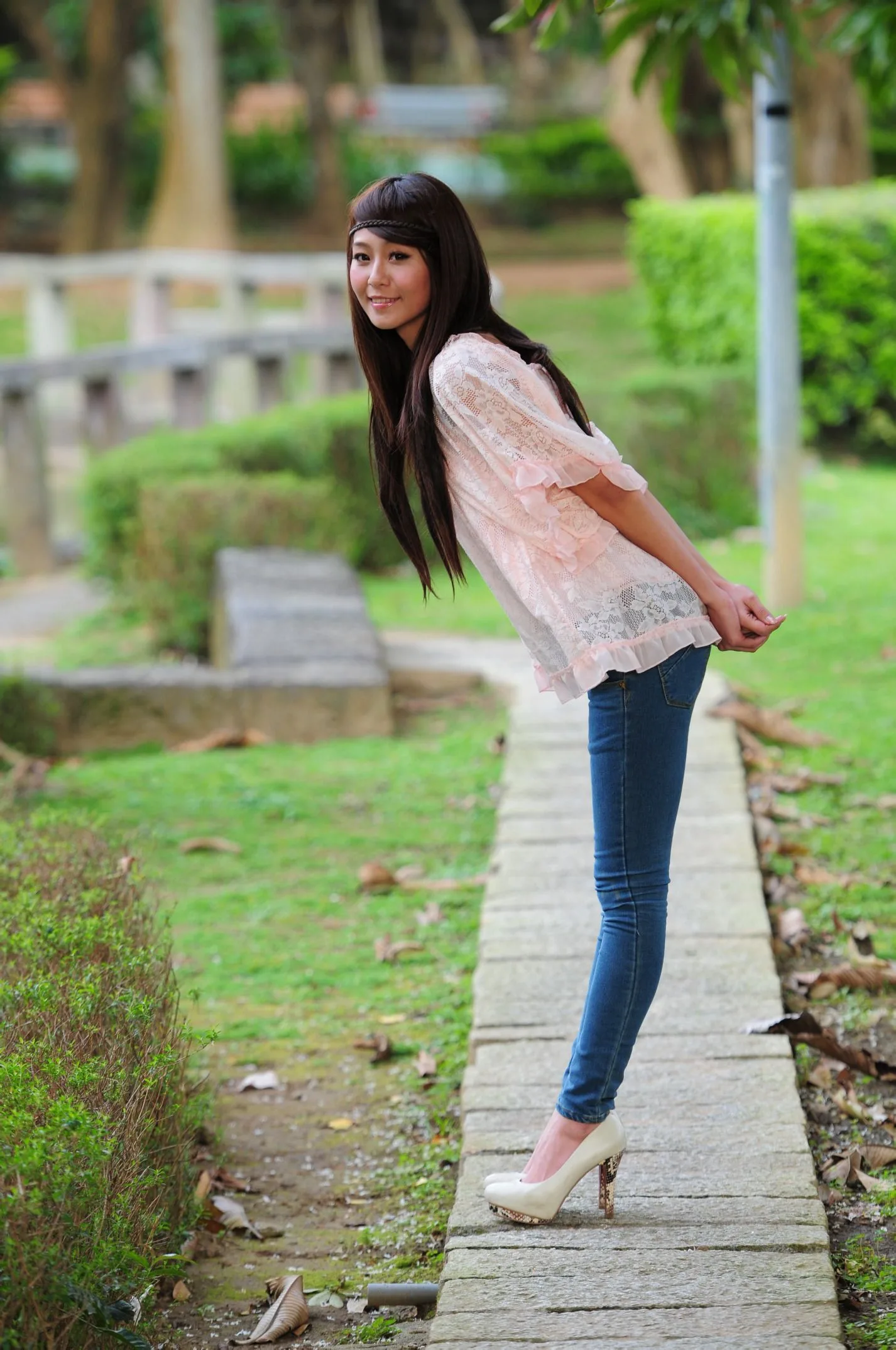 [Buổi chụp ảnh ngoài trời của Beautyleg] Winnie Zhuang - Buổi chụp ảnh ngoài trời tươi tắn và xinh đẹp - 30