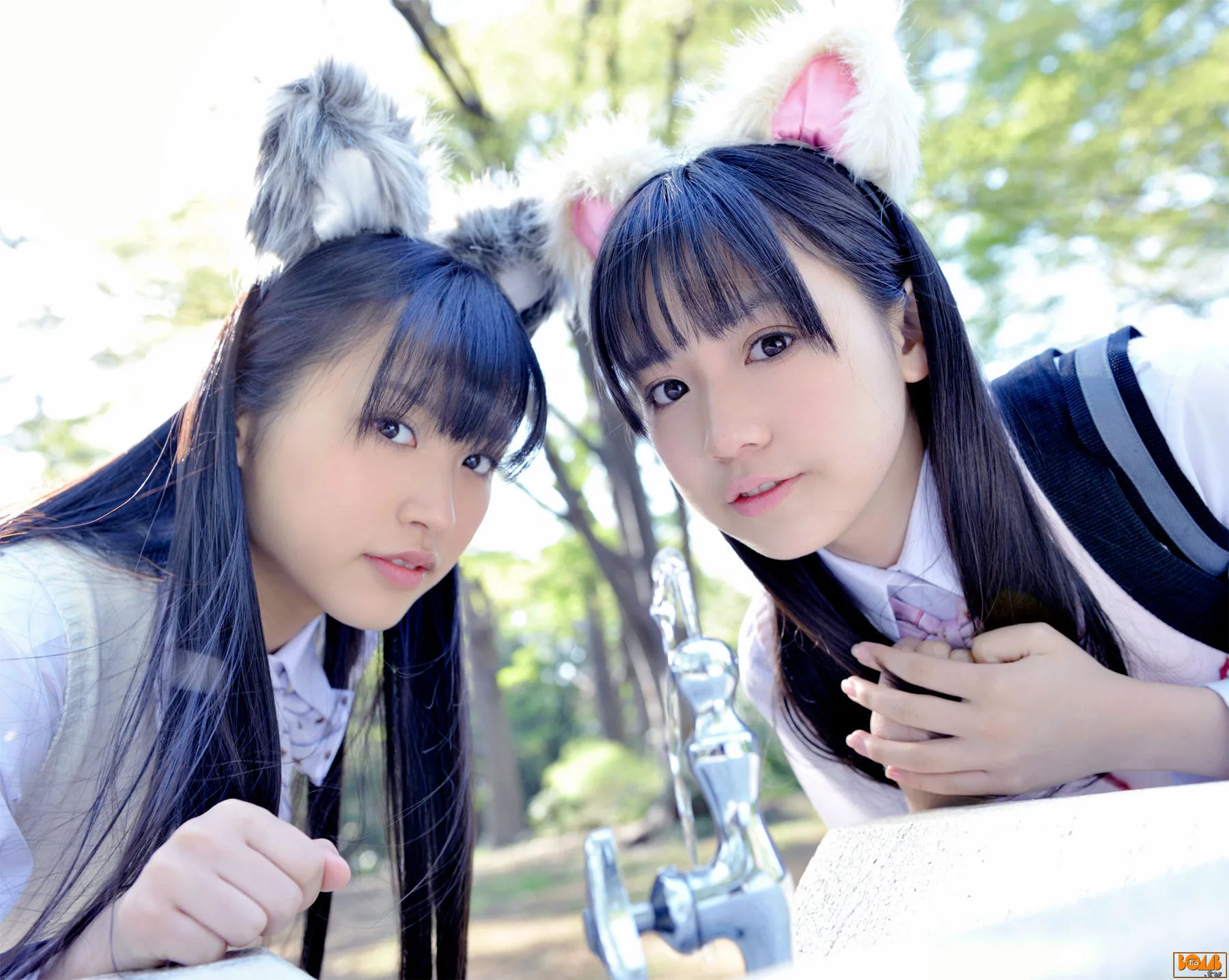 Bom.TV] Album ảnh "Mimi Girls" của Okinaka Makoto và Negishi Ai - 13