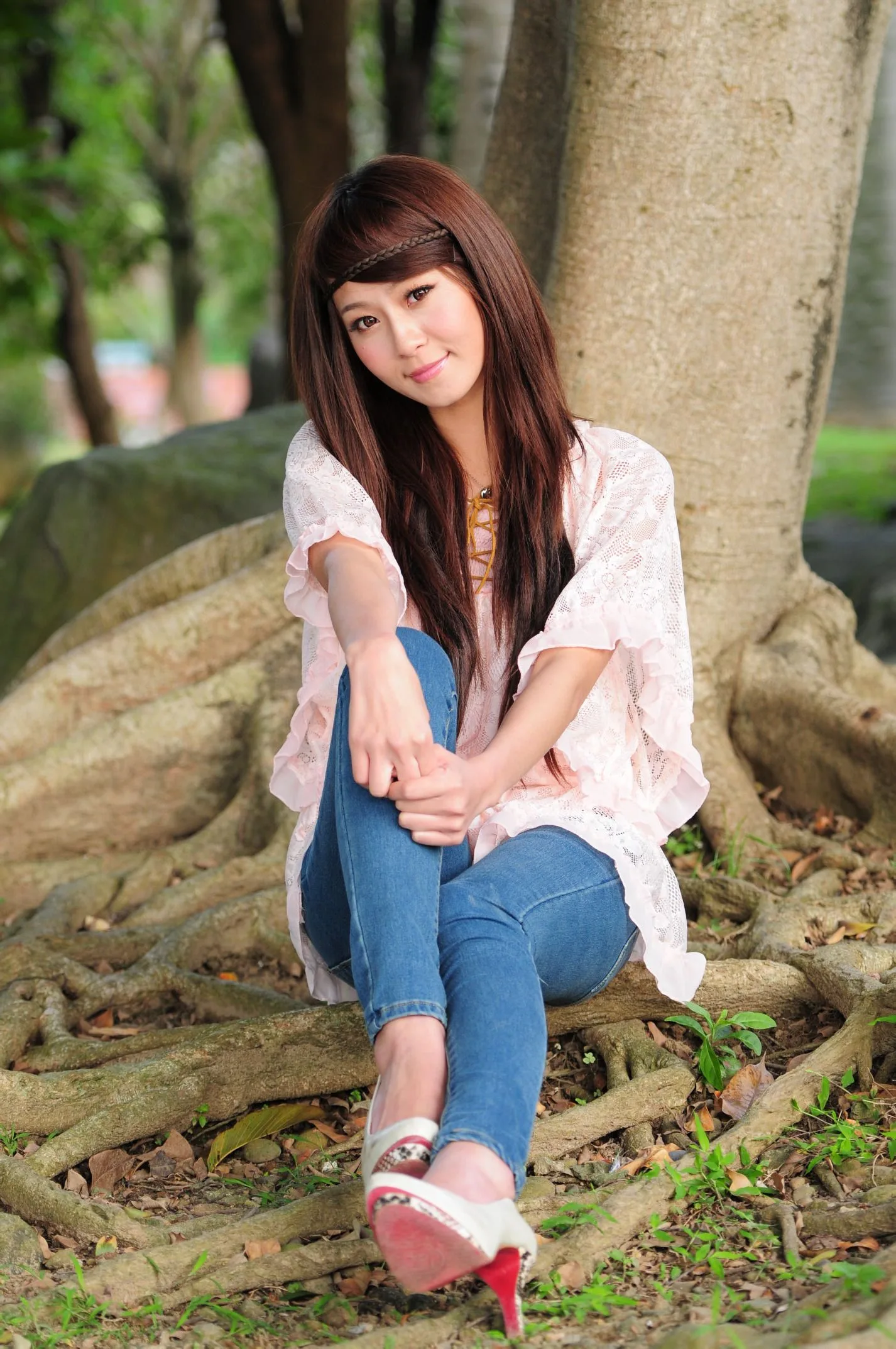 [Buổi chụp ảnh ngoài trời của Beautyleg] Winnie Zhuang - Buổi chụp ảnh ngoài trời tươi tắn và xinh đẹp - 36