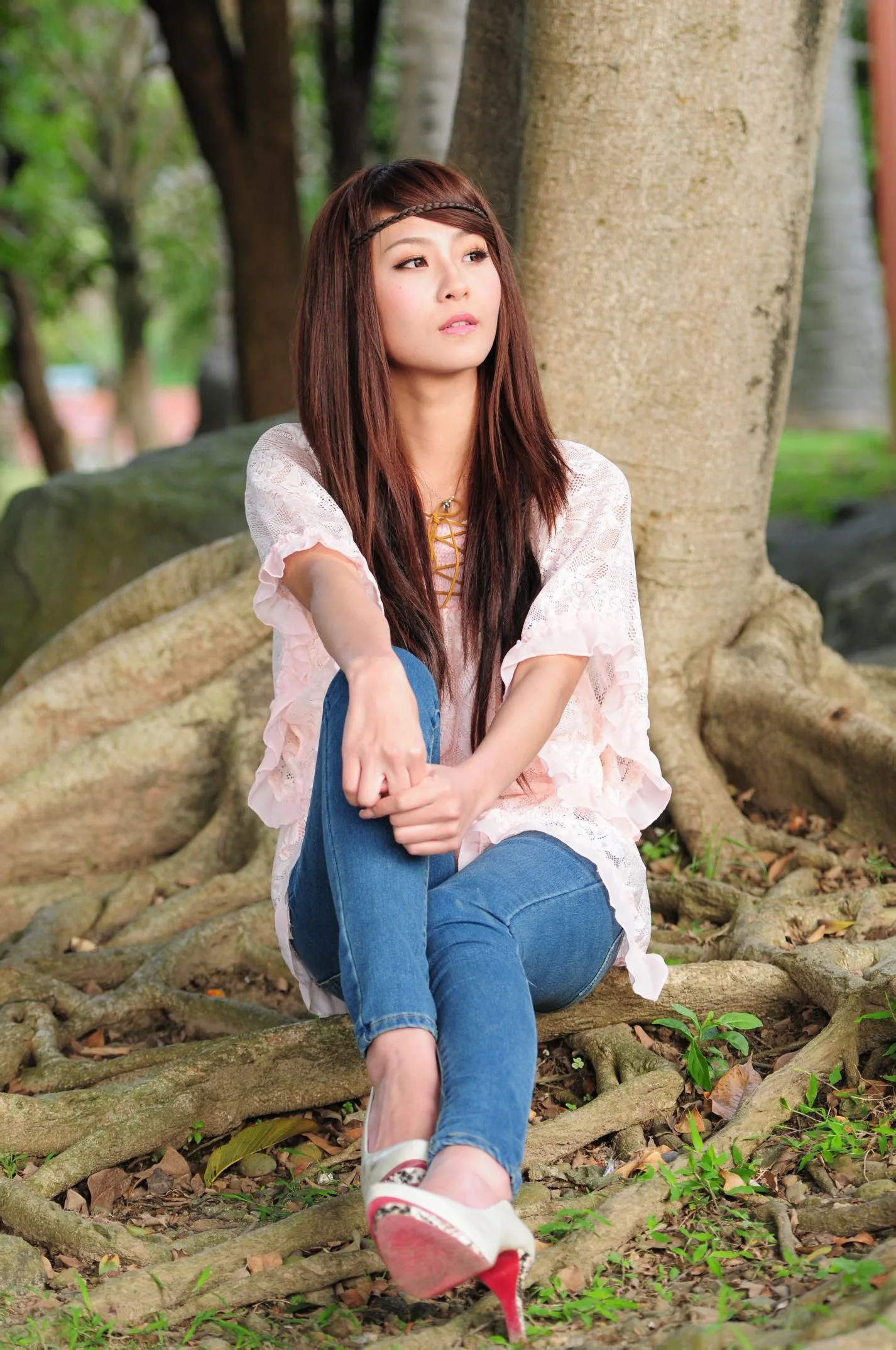 [Buổi chụp ảnh ngoài trời của Beautyleg] Winnie Zhuang - Buổi chụp ảnh ngoài trời tươi tắn và xinh đẹp - 35