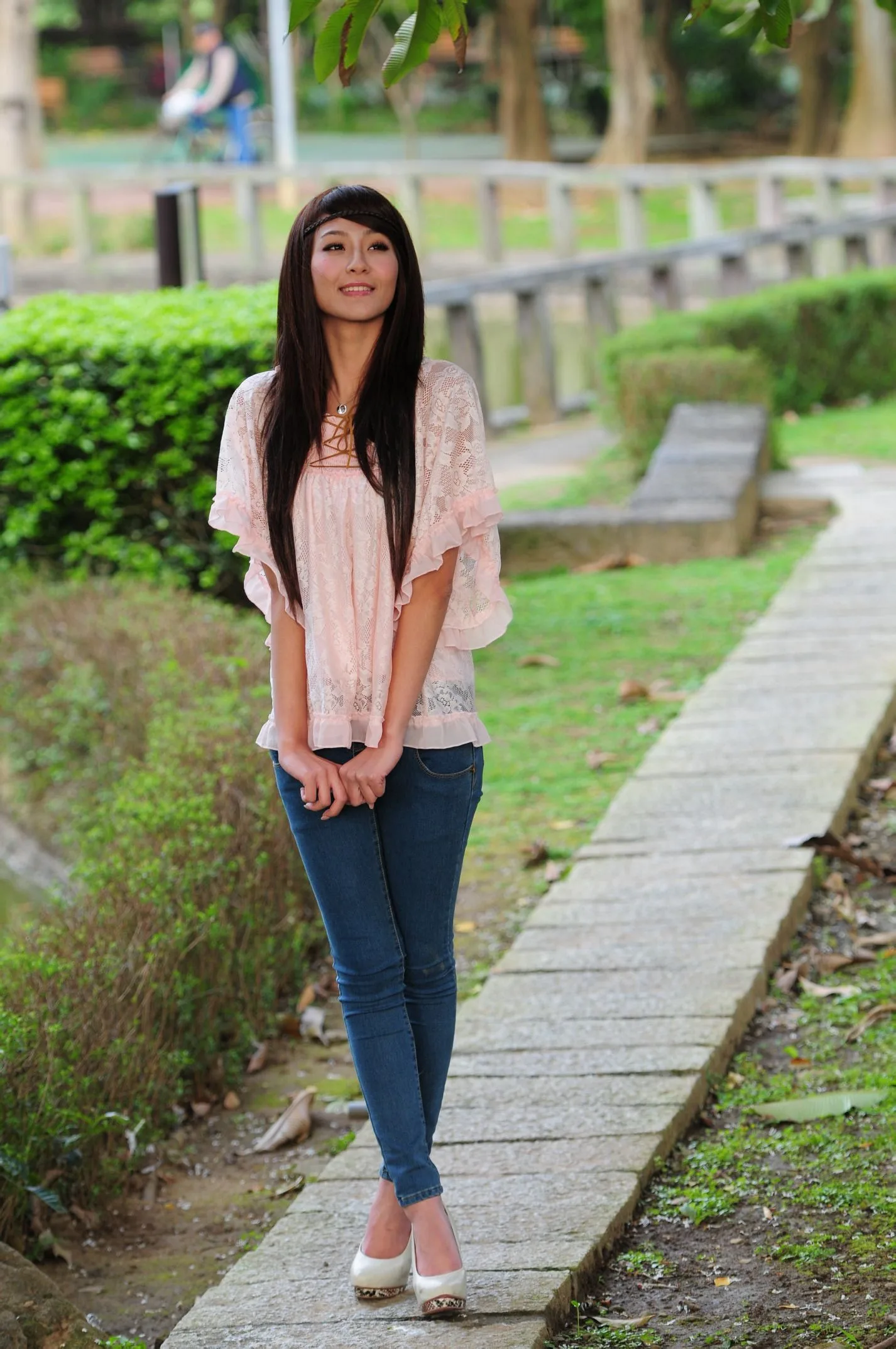 [Buổi chụp ảnh ngoài trời của Beautyleg] Winnie Zhuang - Buổi chụp ảnh ngoài trời tươi tắn và xinh đẹp - 31